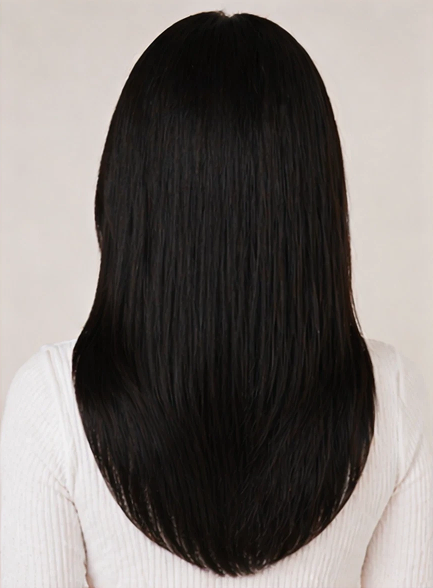 Halo Hair Extension – Natural Black 16"