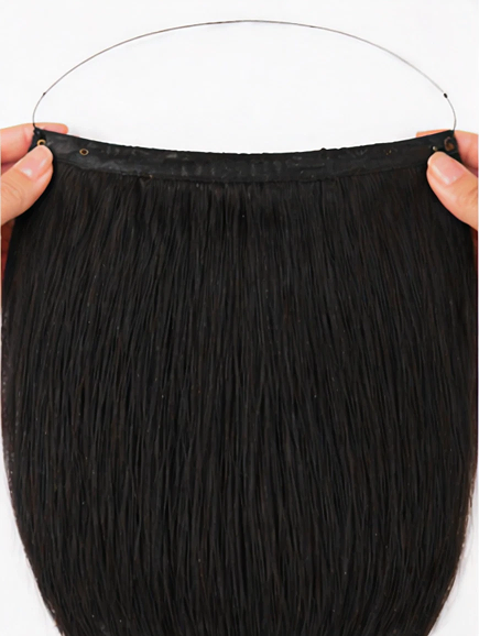 Halo Hair Extension – Natural Black 16"