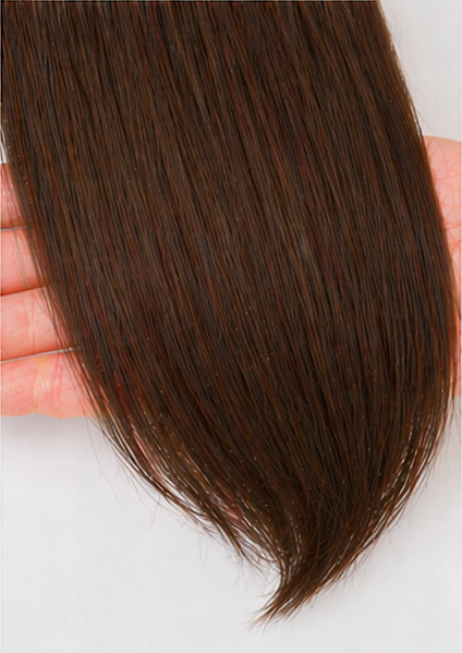 5 Pcs Natural Brown Clip-In Hair Extensions 14"