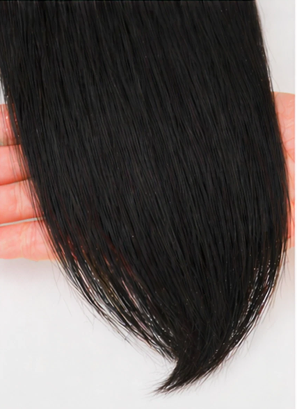 5 Pcs Natural Black Clip-In Hair Extensions 14"